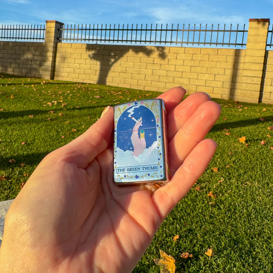 The Green Thumb Refillable Lighter