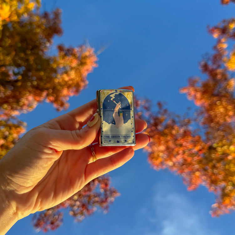 The Green Thumb Refillable Lighter