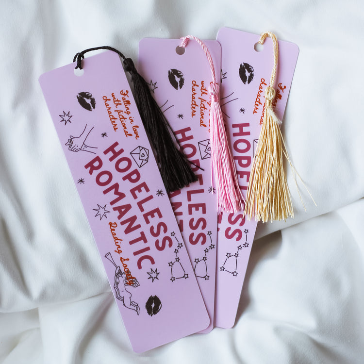 Hopeless Romantic Bookmark