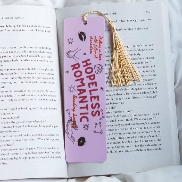 Hopeless Romantic Bookmark