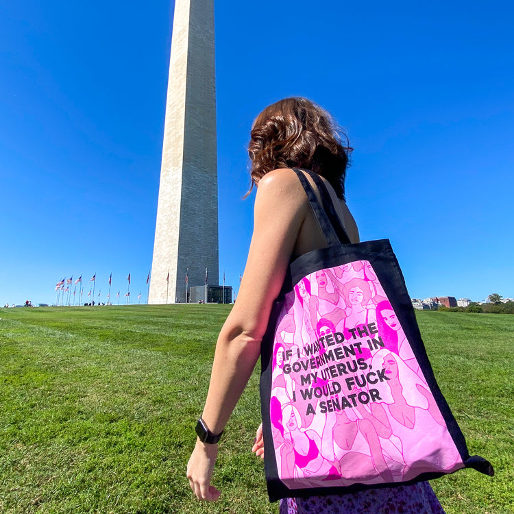 Fuck a Senator Tote Bag