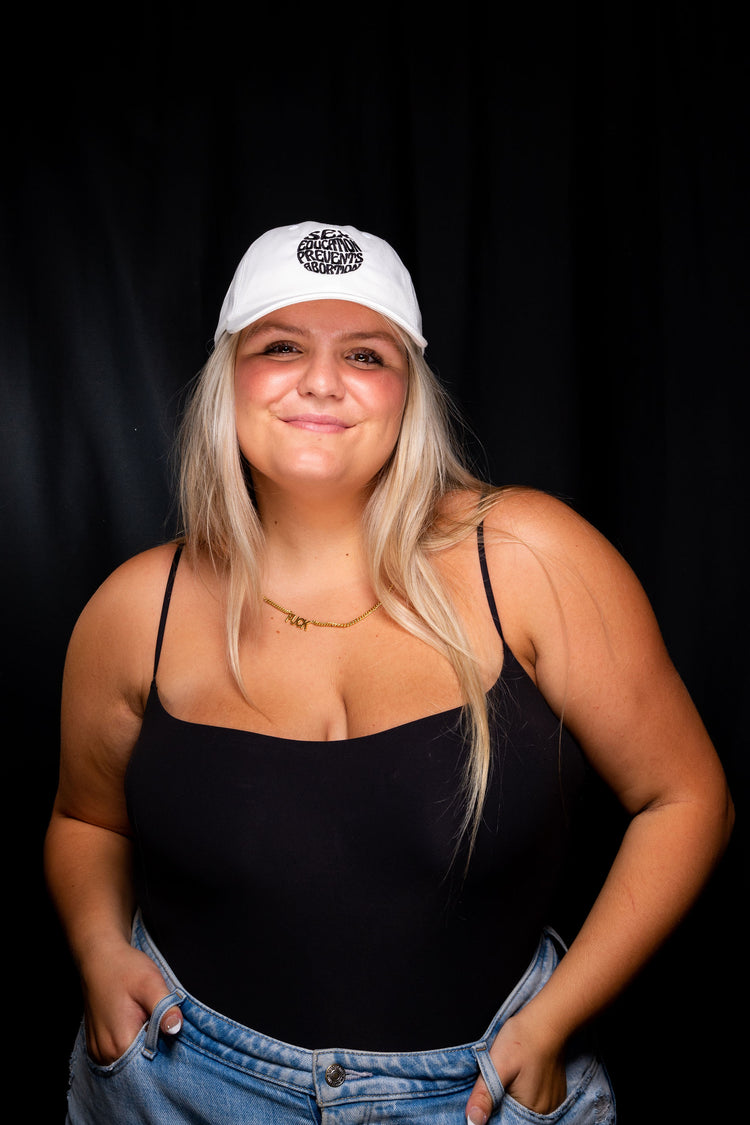 Sex Education Prevents Abortion Baseball Cap