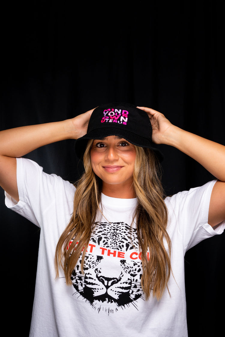 Mind Your Own Uterus Bucket Hat