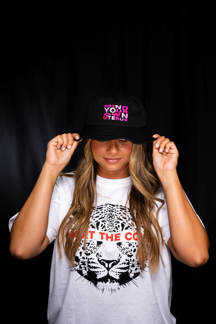 Mind Your Own Uterus Bucket Hat