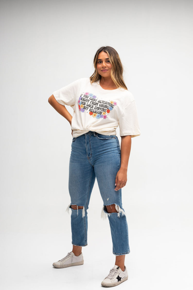 You Lack Empathy, Not Religion T-Shirt