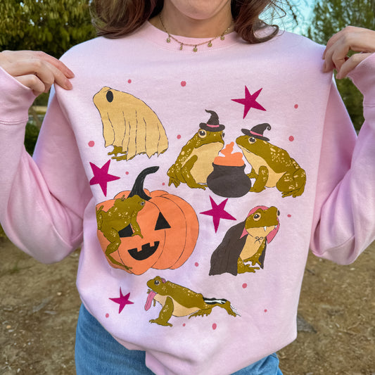 Toad-ally Spooky Crewneck