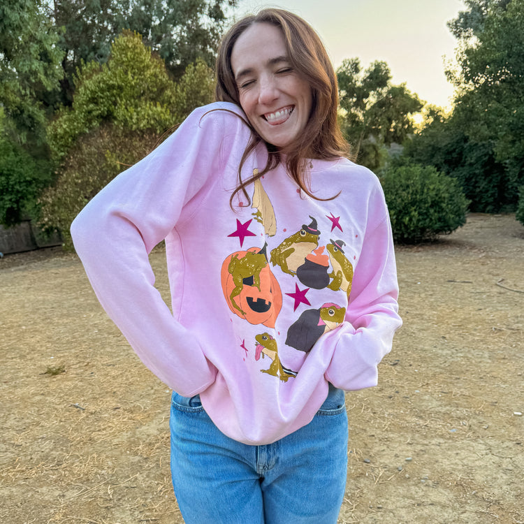 Toad-ally Spooky Crewneck