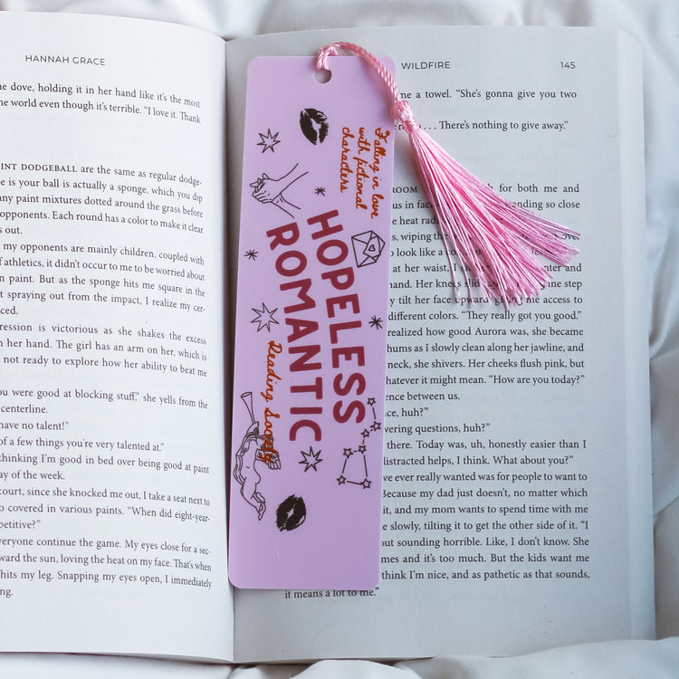 Hopeless Romantic Bookmark