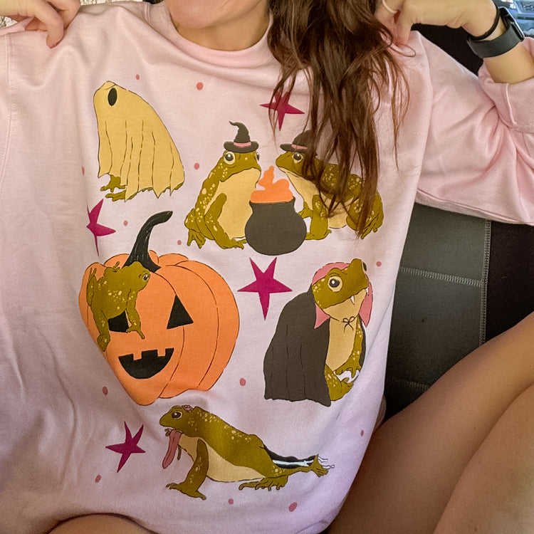 Toad-ally Spooky Crewneck