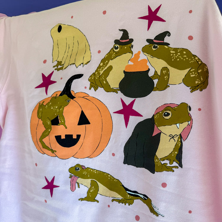 Toad-ally Spooky Crewneck