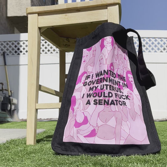 Fuck a Senator Tote Bag